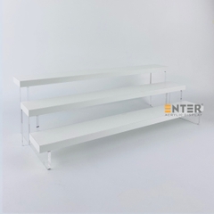 Kệ trưng bày Enter TB314 3 tầng 400x168x123mm, Kệ bậc thang để bàn, Kệ trưng bày nước hoa, mô hình