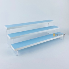 Kệ trưng bày Enter TB314 3 tầng 400x168x123mm, Kệ bậc thang để bàn, Kệ trưng bày nước hoa, mô hình