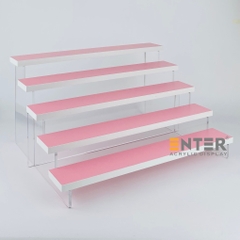 Kệ trưng bày Enter TB514 5 tầng 400x280x203mm, Kệ bậc thang để bàn, Kệ trưng bày nước hoa, mô hình