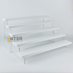 Kệ trưng bày Enter TB514 5 tầng 400x280x203mm, Kệ bậc thang để bàn, Kệ trưng bày nước hoa, mô hình