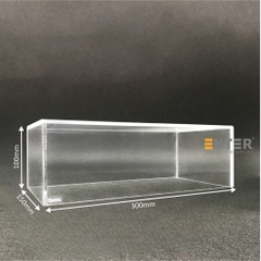 Hộp mica không nắp Enter TB606 150x300x100mm mica dày 5mm, Khay chia ngăn kéo hộc tủ, Khay nhựa đựng đồ dùng, Hộp chống bụi
