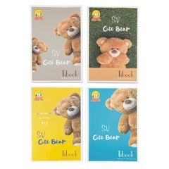 Tập TT Sinh Viên Bear cute 200 trang 70gsm 4 ly ngang (5/70)