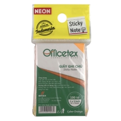 Giấy note Officetex OT21-004 3x2inch dạ quang (12)