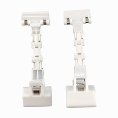 Kẹp nhựa 2 đầu xoay JE004 5.5cm