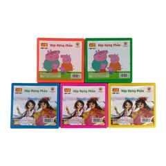 Hộp đựng phấn HS hình con bướm / hình vuông (10)