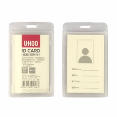 Bao đựng thẻ Uhoo 6614 5.4x8.5cm 2 mặt đứng (12)