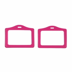 Bao đựng thẻ da 8.5x5.5cm 2 mặt kiếng ngang (50)