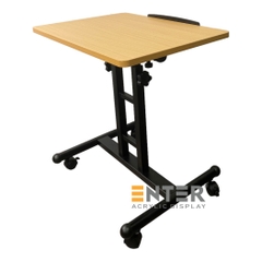 Bàn gỗ di động Enter BG103 60x40cm, Bàn nâng hạ đa năng, Bàn gỗ đa chức năng, Bàn gấp gọn thông minh
