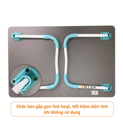 Bàn gỗ xếp Enter BG114 60x40x26cm, Bàn gấp gọn, Bàn xếp