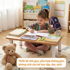 Bàn gỗ xếp Enter BG116 60x40x42cm, Bàn gấp gọn, Bàn xếp