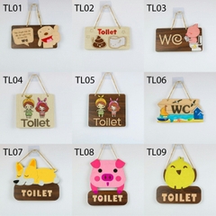 Bảng gỗ treo có nội dung