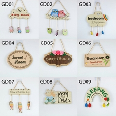 Bảng gỗ treo có nội dung