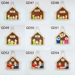 Bảng gỗ treo có nội dung