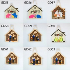 Bảng gỗ treo có nội dung