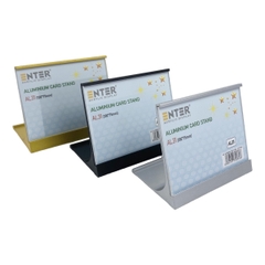 Bảng thông tin để bàn nhôm Enter AL31 100x75mm, Khung thông tin sản phẩm, Khung bảng giá, Kệ trưng bày để bàn (20)