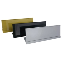 Bảng thông tin để bàn nhôm Enter AL33 240x75mm, Biển chức danh, Bảng tên để bàn, Kệ chức vụ (20)