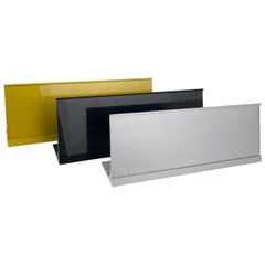Bảng thông tin để bàn nhôm Enter AL37 300x100mm, Biển chức danh, Bảng tên để bàn, Kệ chức vụ (20)