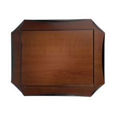 Bảng vinh danh gỗ 22x27cm cao cấp vát góc