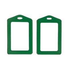Bao đựng thẻ da 5.5x8.5cm 2 mặt kiếng đứng (50)