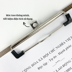 Bìa trình ký gỗ Enter G08-N 31.5x21.5cm A4 ngang (20)