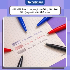 Bút bi TL-023 xanh dương, Viết nguyên tử, Bút bích (20/1200)