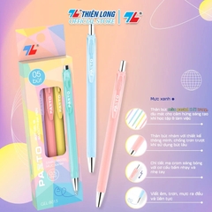 Bút bi TL Flexoffice Pazto Gel-B015 xanh dương (5)