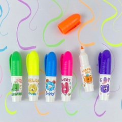 Bút dạ quang Deli U612 6 màu (24)
