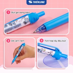 Bút gel xóa được TL Điểm 10 TP-GelE003 tím (20)