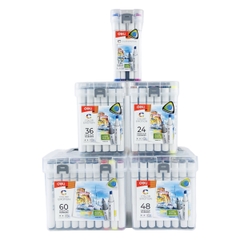 Bút lông màu 2 đầu Deli E70803