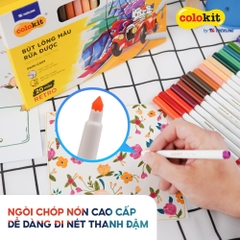 Bút lông màu rửa được TL Colokit SWM-C009 20 màu (10/100)
