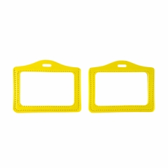 Bao đựng thẻ da 8.5x5.5cm 2 mặt kiếng ngang (50)