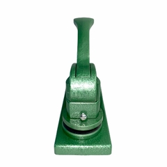 Dấu cóc dập nổi cầm tay xanh lá