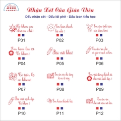 Dấu S842/ T214 nhận xét của giáo viên