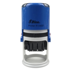 Dấu - Thẻ mực Shiny R542D Φ42mm trắng