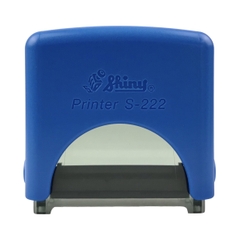 Dấu - Thẻ mực Shiny S222 38x14mm trắng