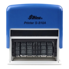 Dấu - Thẻ mực Shiny S310A 49x5mm trắng