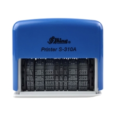 Dấu - Thẻ mực Shiny S310A 49x5mm