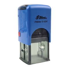 Dấu - Thẻ mực Shiny S524 24x24mm trắng