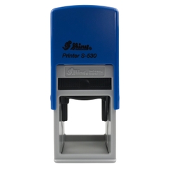 Dấu - Thẻ mực Shiny S530 32x32mm trắng
