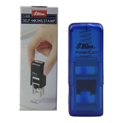 Dấu - Thẻ mực Shiny S820 12x6mm trắng