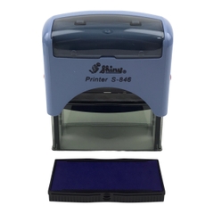 Dấu - Thẻ mực Shiny S846 65x27mm