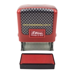 Dấu - Thẻ mực Shiny S852 38x14mm