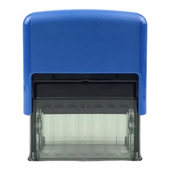 Dấu - Thẻ mực Shiny S853 47x18mm trắng