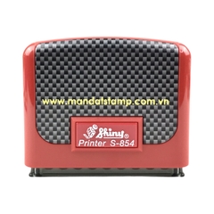 Dấu - Thẻ mực Shiny S854 58x22mm