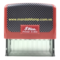 Dấu - Thẻ mực Shiny S855 70x25mm
