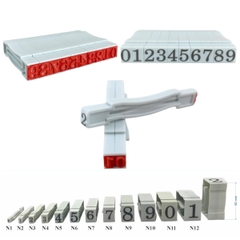 Dấu số ghép SM N1 / N2 / N3 / N4 / N5 / N6 / N7 / N8 / N9 / N10 / N11 / N12 10 ký tự mặt khắc