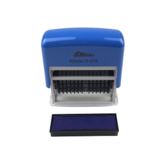 Dấu số xoay - Thẻ mực Shiny S313 13 số 3mm