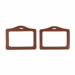 Bao đựng thẻ da 8.5x5.5cm 2 mặt kiếng ngang (50)