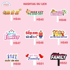Hashtag cầm tay du lịch