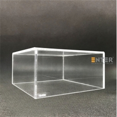 Hộp mica không nắp Enter TB608 200x200x100mm mica dày 5mm, Khay chia ngăn kéo hộc tủ, Khay nhựa đựng đồ dùng, Hộp chống bụi